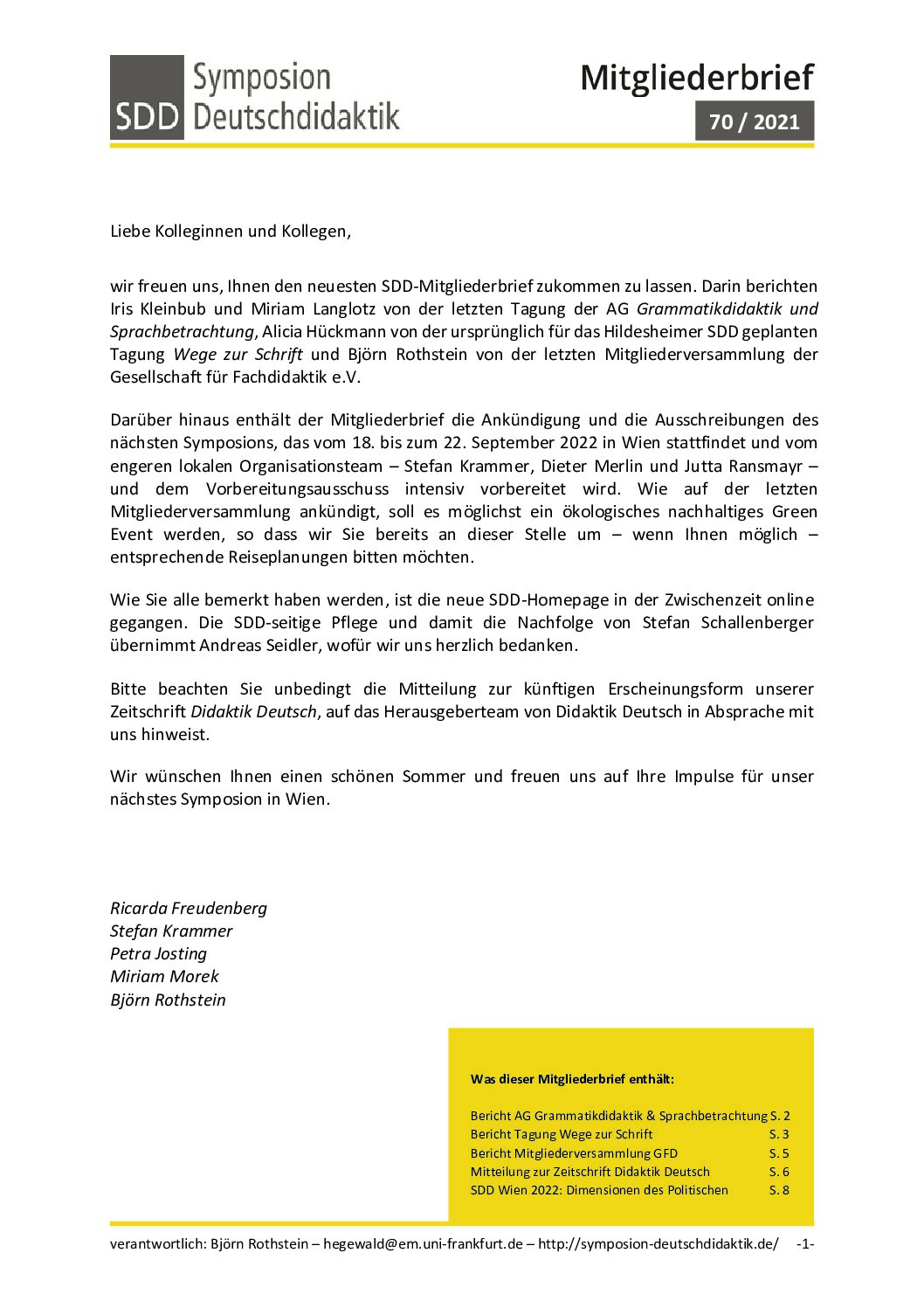 SDD-Mitgliederbrief-70 SDD-Mitgliederbrief-70