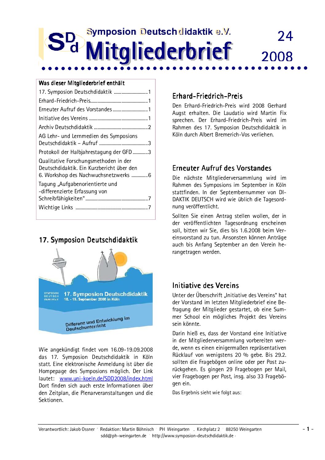SDD-Symposion-Deutschdidaktik-SDDNewsletter24 SDD-Symposion-Deutschdidaktik-SDDNewsletter24