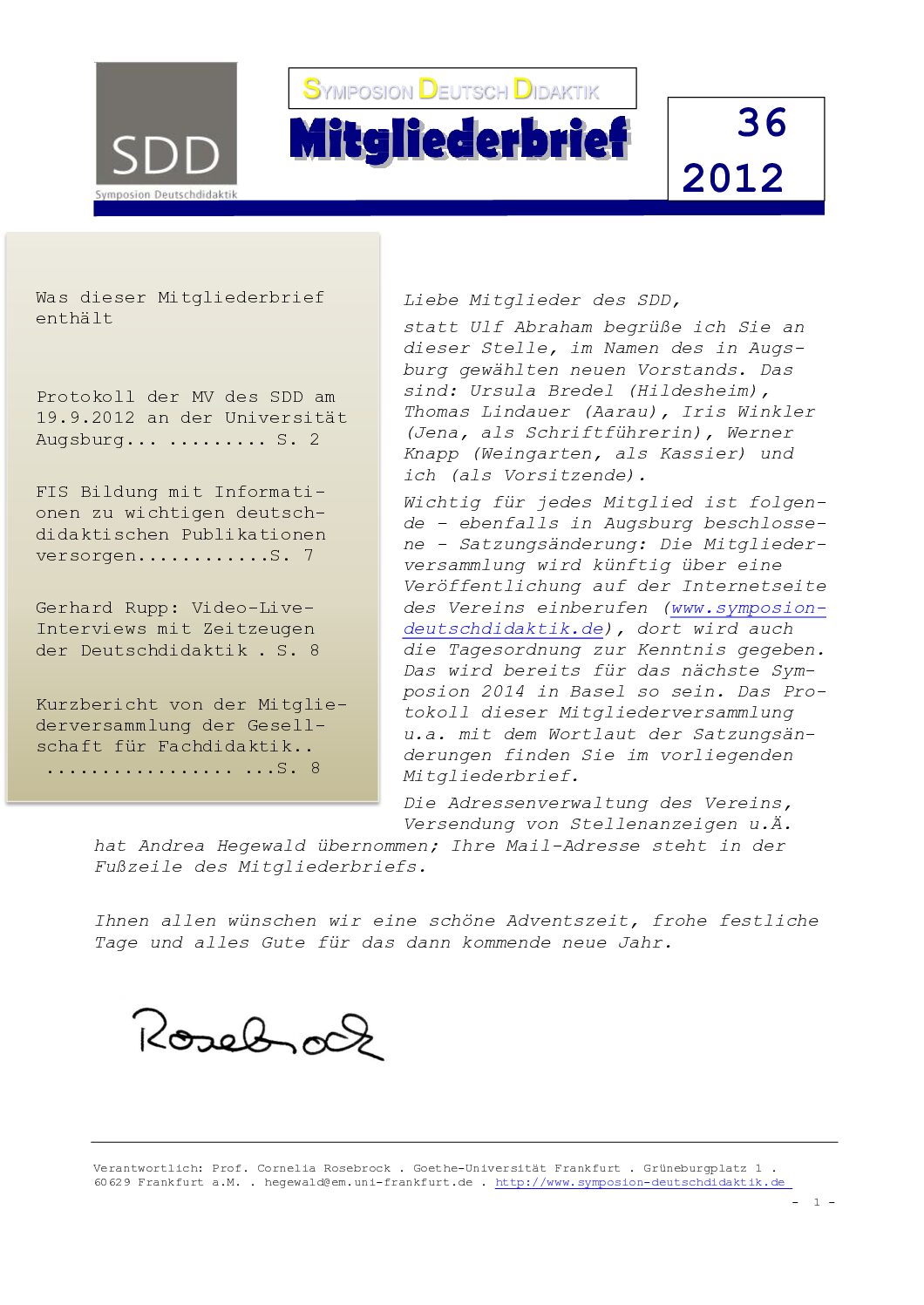 SDD-Symposion-Deutschdidaktik-SDDNewsletter36 SDD-Symposion-Deutschdidaktik-SDDNewsletter36