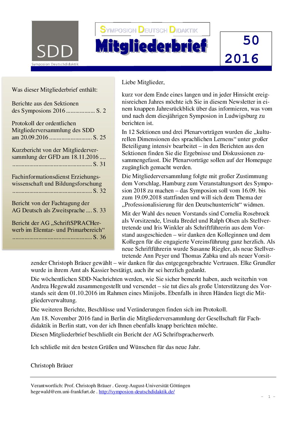 SDD-Symposion-Deutschdidaktik-SDDNewsletter50 SDD-Symposion-Deutschdidaktik-SDDNewsletter50