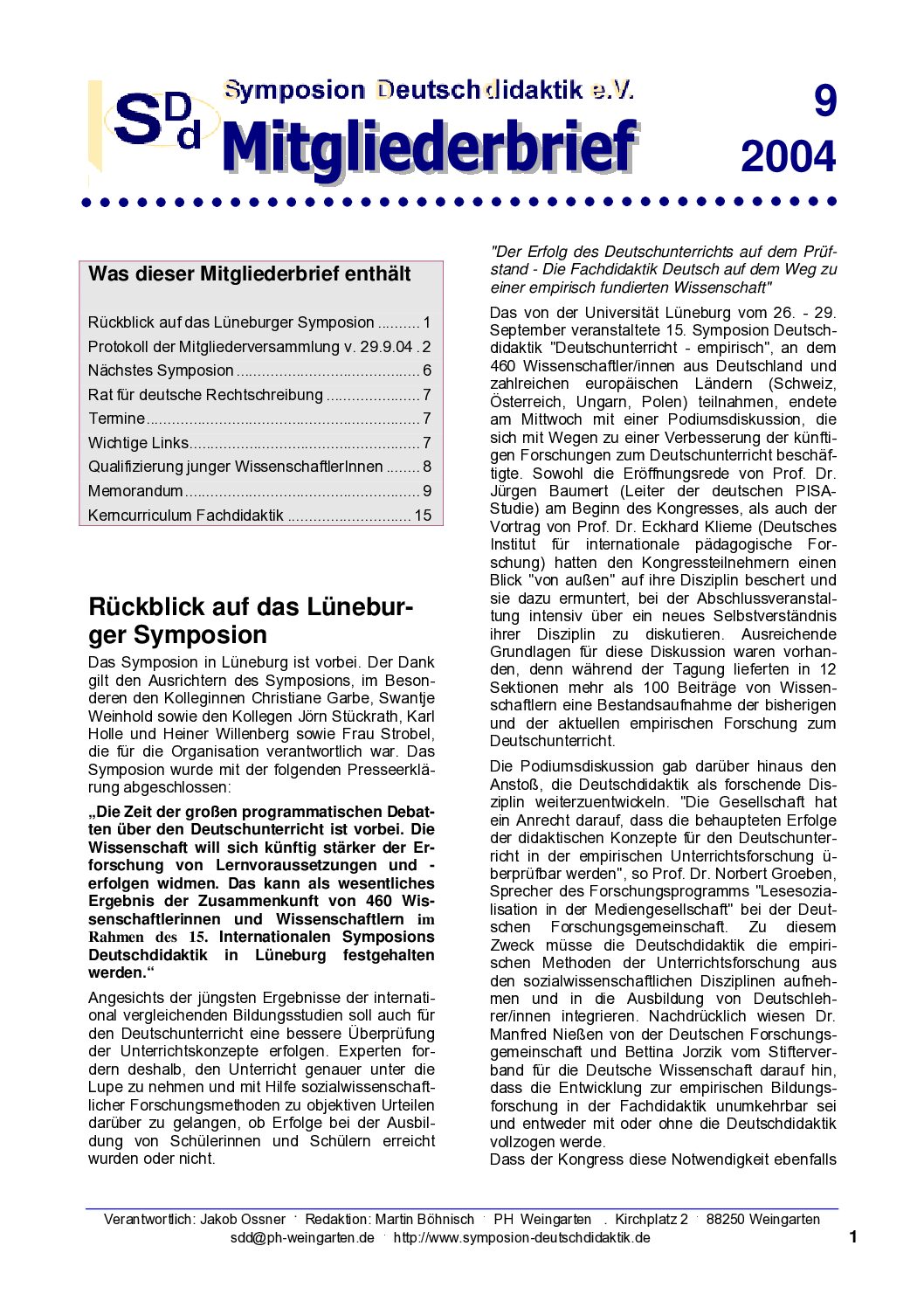 SDD-Symposion-Deutschdidaktik-SDDNewsletter9 SDD-Symposion-Deutschdidaktik-SDDNewsletter9