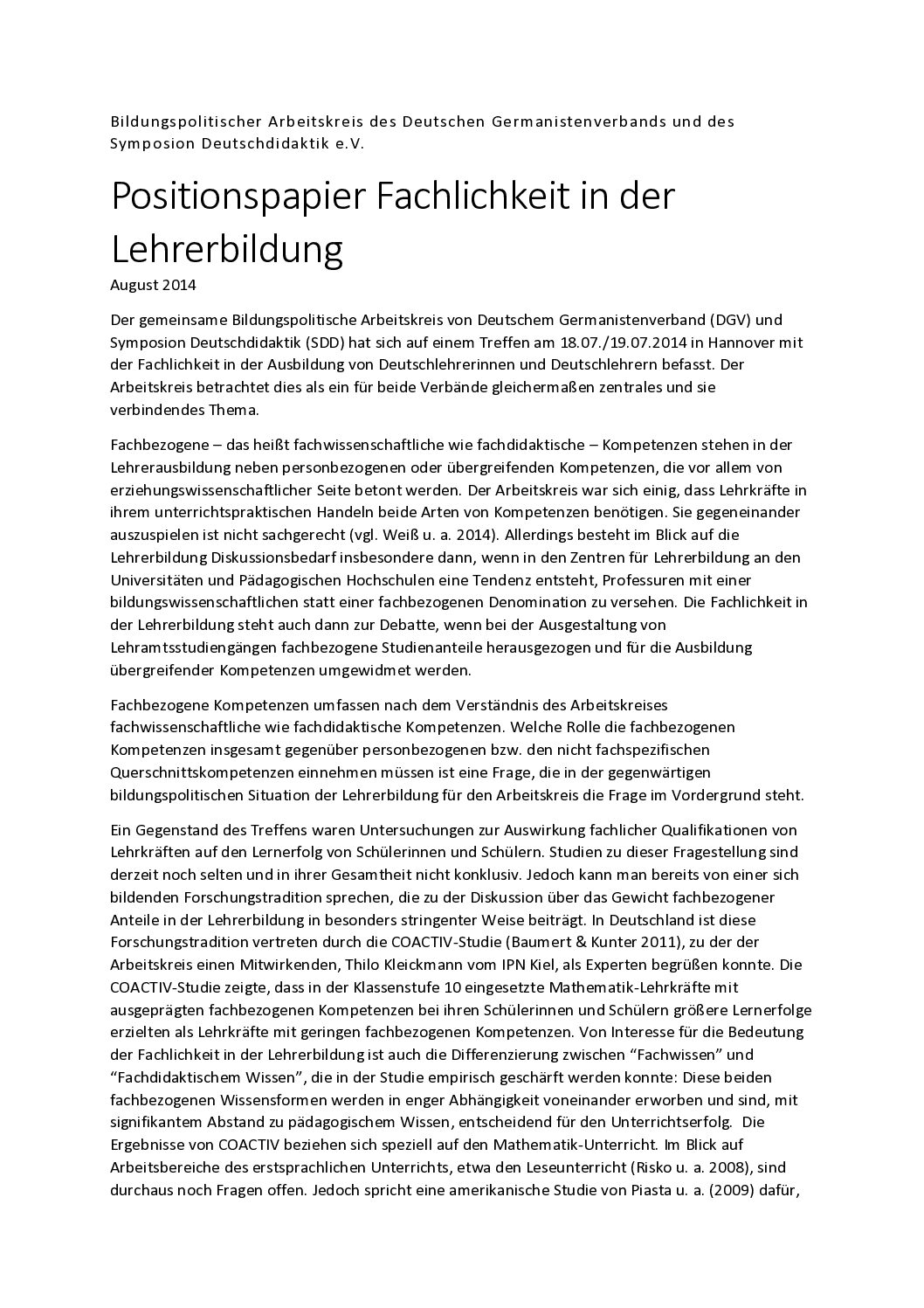 sdd-symposion-deutschdidaktik-BpAk_Fachlichkeit_in_der_Lehrerbildung_2014 sdd-symposion-deutschdidaktik-BpAk_Fachlichkeit_in_der_Lehrerbildung_2014