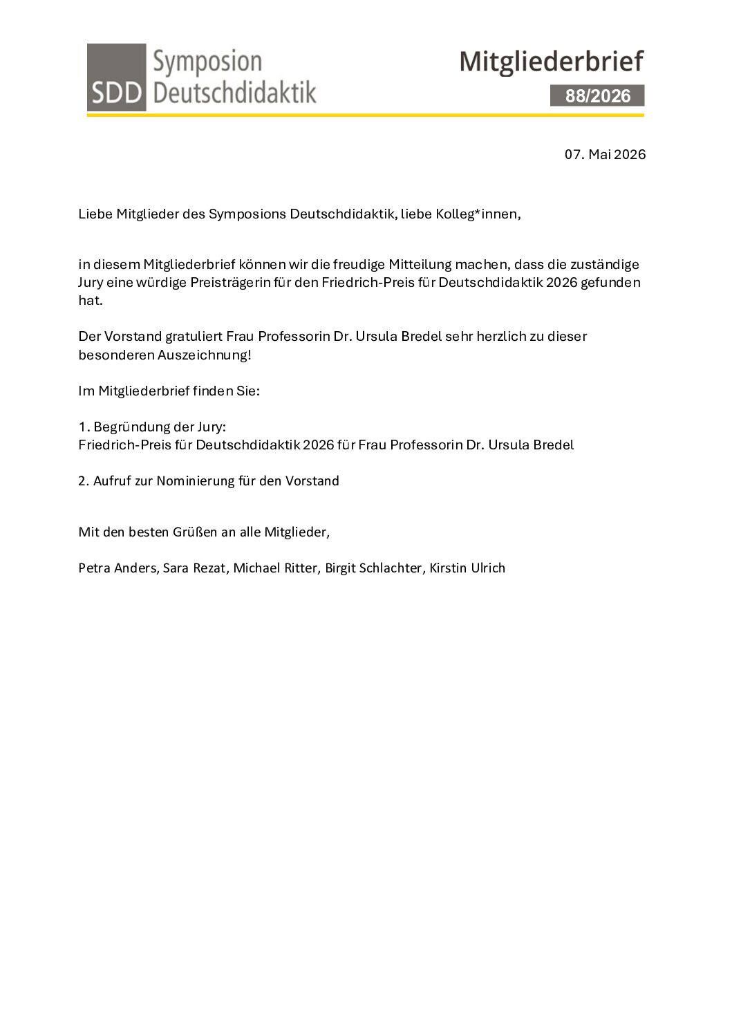 Mitgliederbrief_88_2026_ Mitgliederbrief_88_2026_