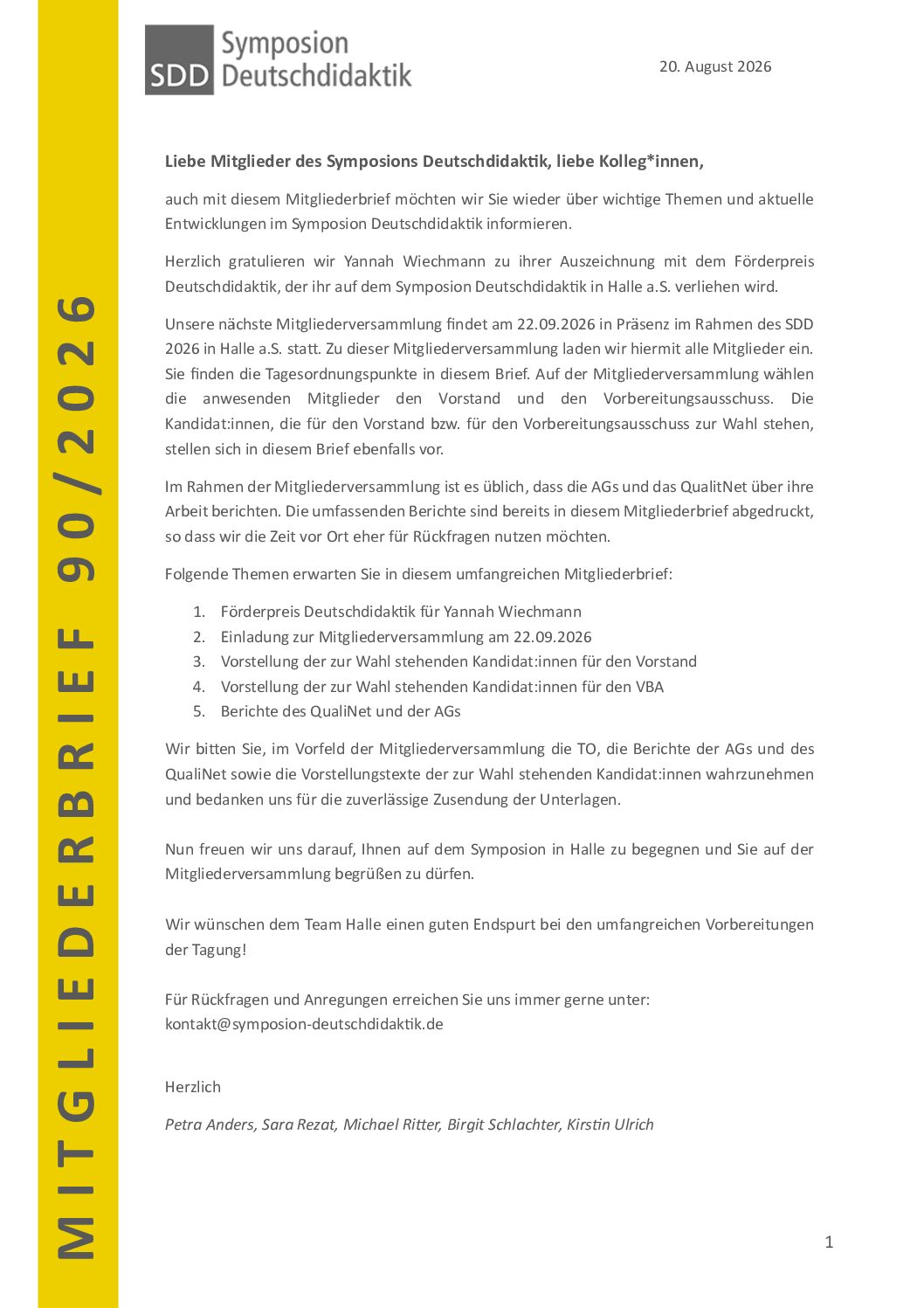 Mitgliederbrief_90_2026 Mitgliederbrief_90_2026